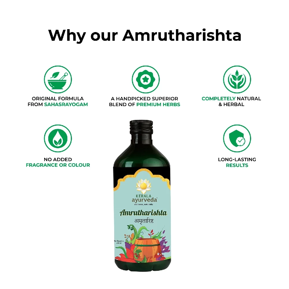 Kerala Ayurveda Amrutharishtam, 450 ml-5.webp
